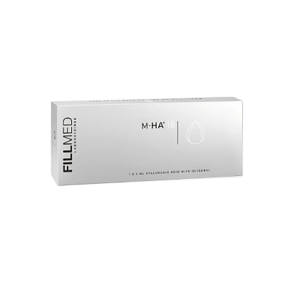 White box of Fillmed M-HA product on a white background