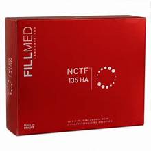 Red box with 'Fillmed' branding and text on a white background