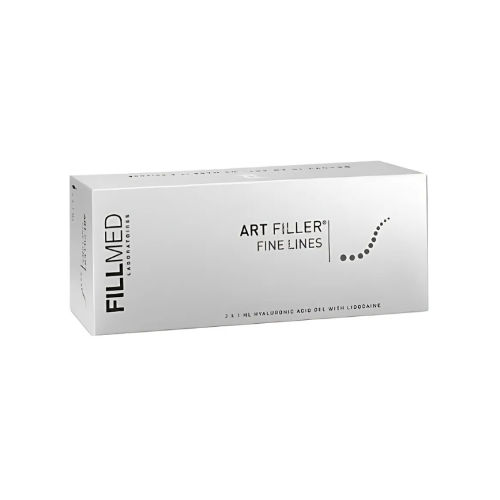 Box of Fillmed Art Filler for fine lines on a white background